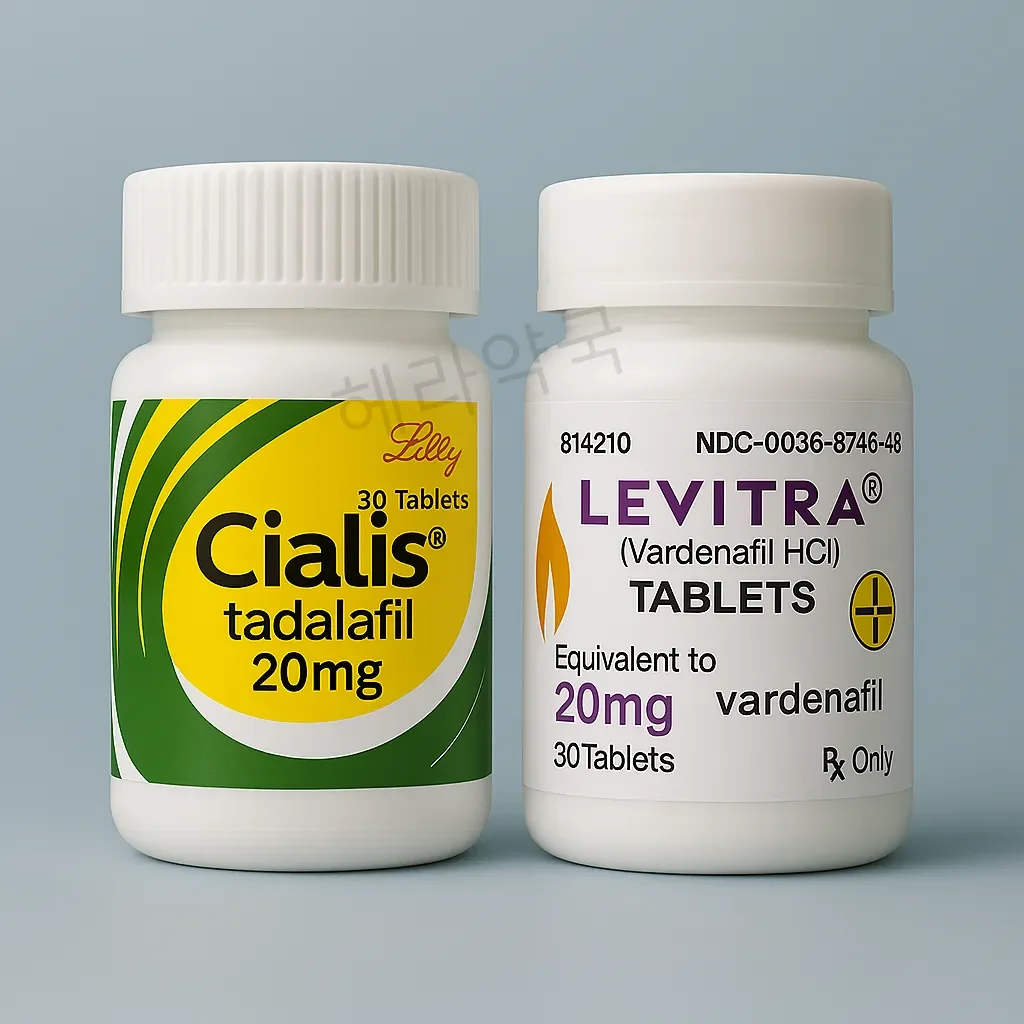 시알리스 30정 + 레비트라 30정 이미지 1